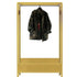 Sleek Storage with Garment Display