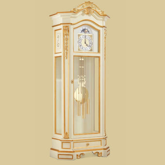 Heritage Imperial Grandfather Clock in Ivory and Gold*