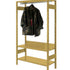 Forest Industrial Wardrobe – Streamlined Storage with Sculptural Presence