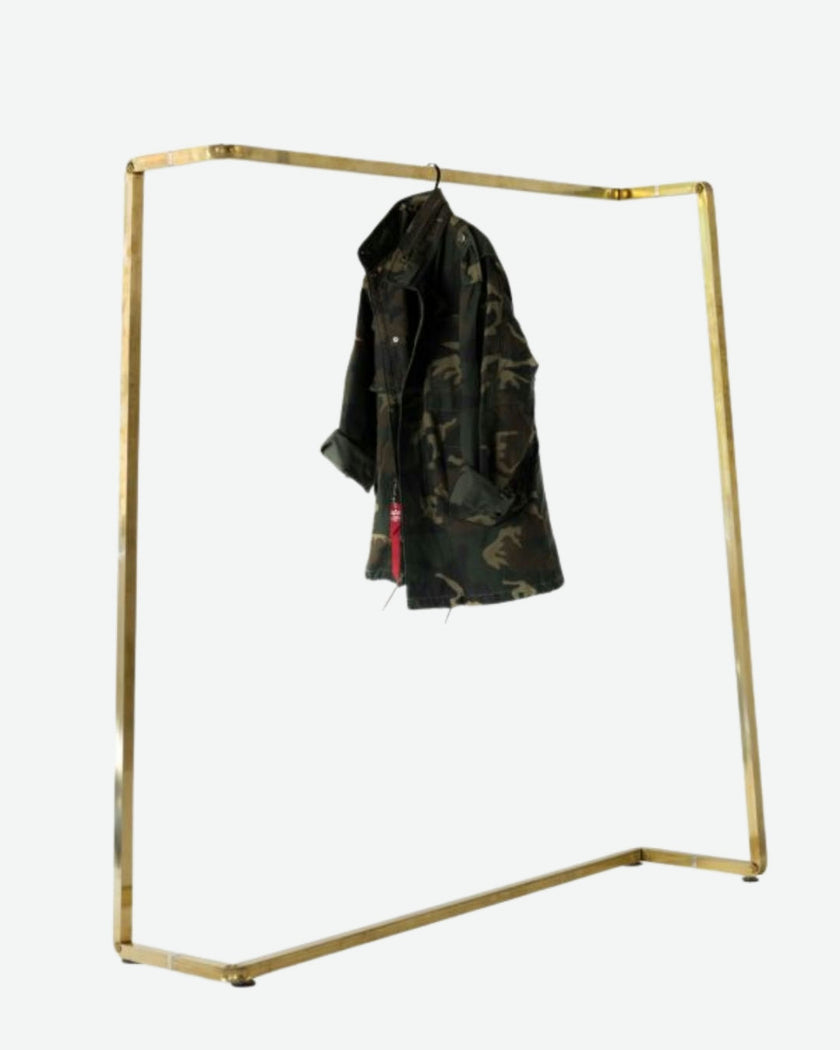 PLIÈ Brass Coat Rack**