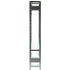 Galvanized Steel Clothing Display Shelf