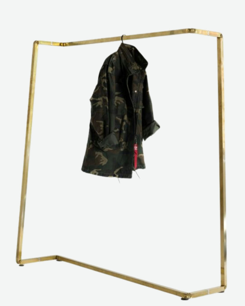 PLIÈ Brass Coat Rack**