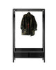 Sleek Storage with Garment Display