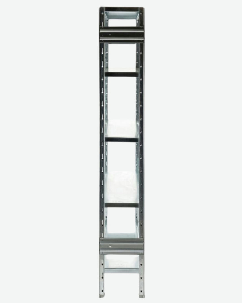 Sistema Milano – Galvanized Shelving**