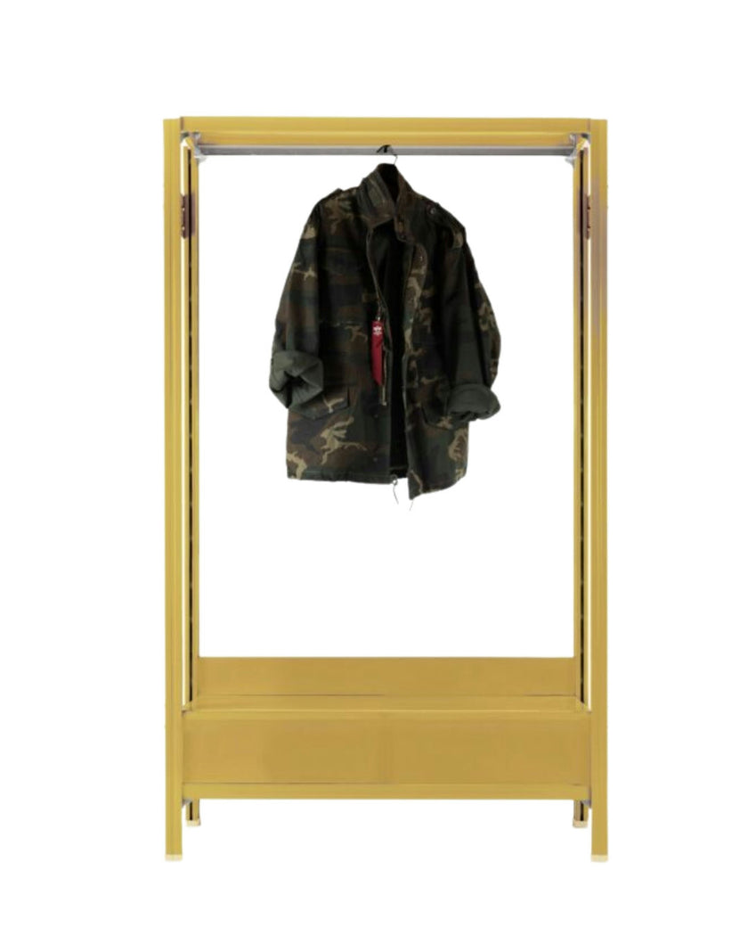 Sleek Storage with Garment Display