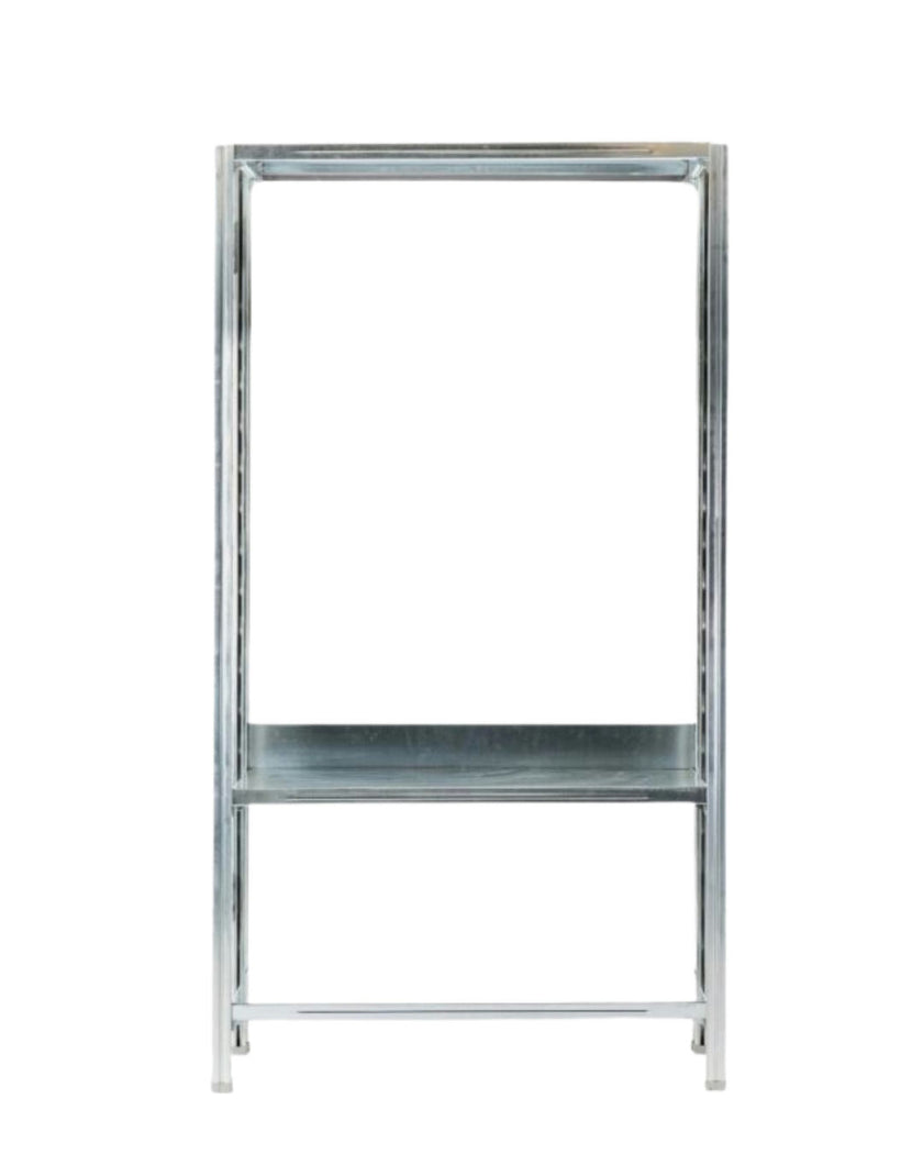 Galvanized Steel Clothing Display Shelf
