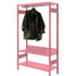 Forest Industrial Wardrobe – Streamlined Storage with Sculptural Presence