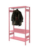 Forest Industrial Wardrobe – Streamlined Storage with Sculptural Presence