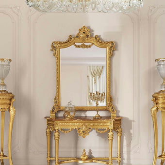 Timeless Elite Shaped Mirror – Sculptural Italian Luxury*