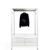 Galvanized Steel Wardrobe with Bottom Drawers – Durable Design, Refined Function