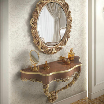 Timeless Hand Carved Italian Mirror*