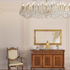 Timeless Imperial Scrollback Armchair in Gold Damask*