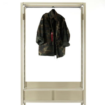 Sleek Storage with Garment Display