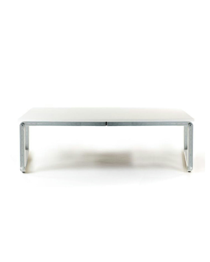 FLEX Low Table – Steel & Wood Minimalism**