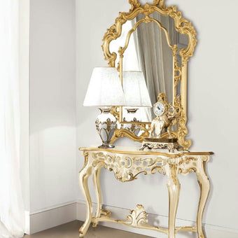 Heritage Shaped Baroque Gilded Wall Mirror*