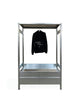 Galvanized Steel Wardrobe with Bottom Drawers – Durable Design, Refined Function