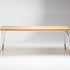 Frame Console Table – Minimalist Italian Design in Polished Gold*