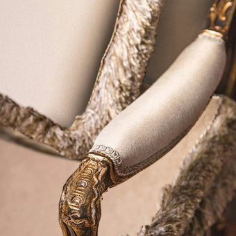 Heritage Regalia Gilded Lounge Armchair*
