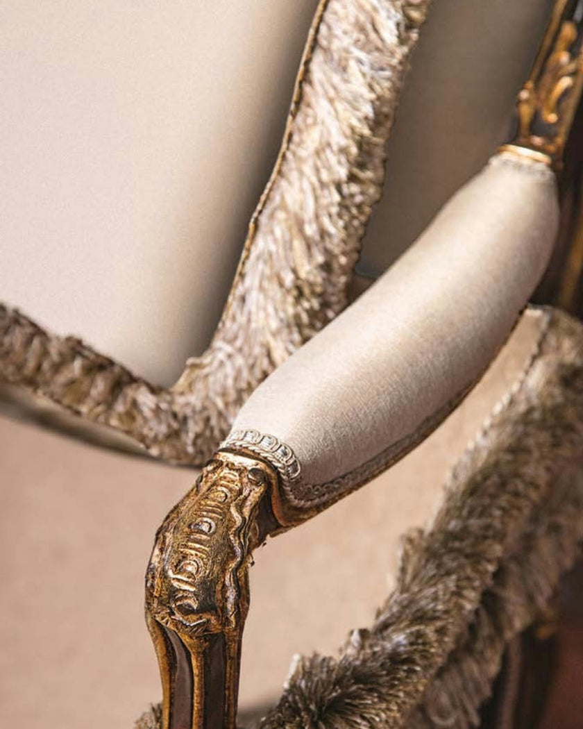 Heritage Regalia Gilded Lounge Armchair*
