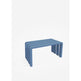 Runway Bench – Minimalist Sculptural Design in Black Powder-Coated Steel**
