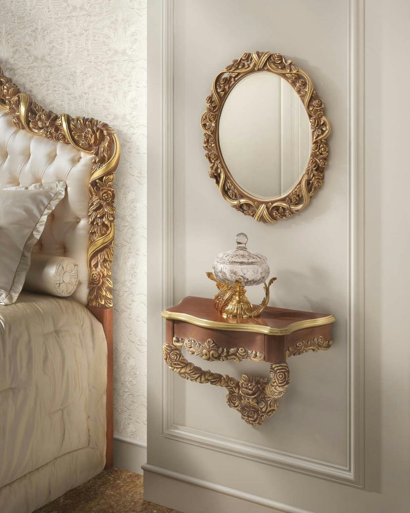 Timeless Hand Carved Italian Mirror*