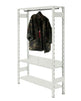Forest Industrial Wardrobe – Streamlined Storage with Sculptural Presence
