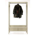 Sleek Storage with Garment Display