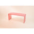 Runway Bench – Minimalist Sculptural Design in Black Powder-Coated Steel**
