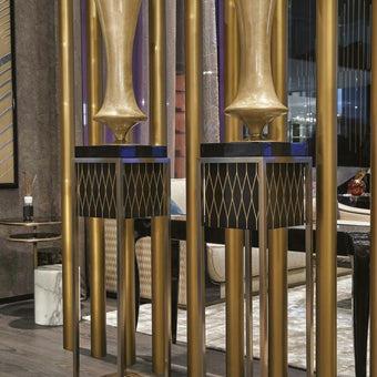 Eclectic Prism Sleek Vase Stand*