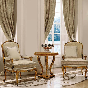 Heritage Regalia Gilded Lounge Armchair*