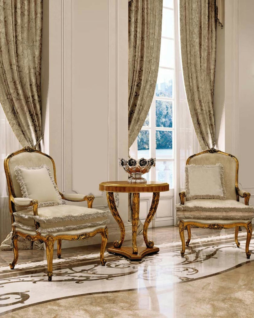 Heritage Regalia Gilded Lounge Armchair*